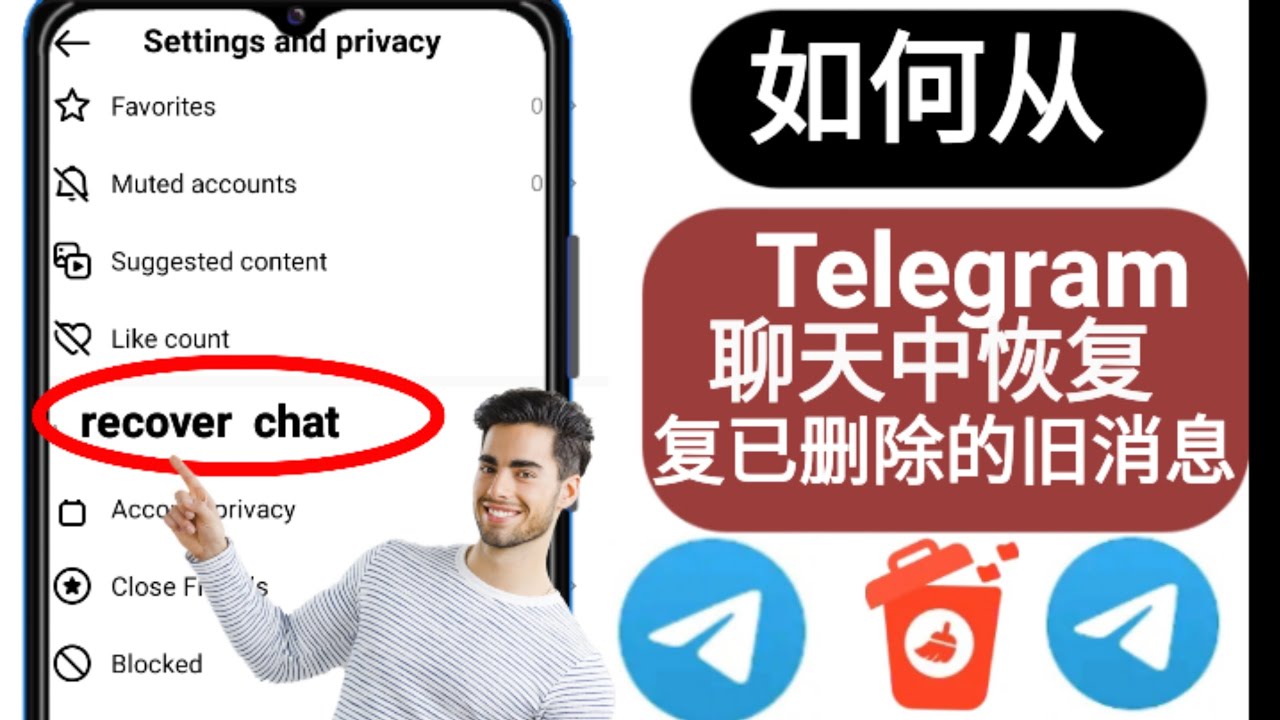 Telegram可以恢复删除的聊天记录吗？